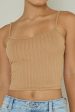 Sold Out Ribbed Cami Top Mocha Supply