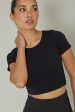 Grammercy Short Sleeve Top Black Hot on Sale