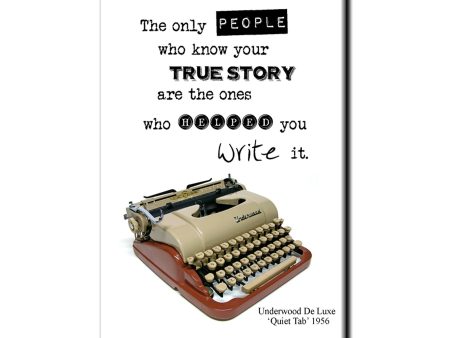 The only people who know your true story. Underwood Vintage Typewriter Magnet Online now