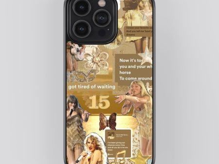 Taylor Swift Pop Culture Vintage Glass Phone Case Fashion