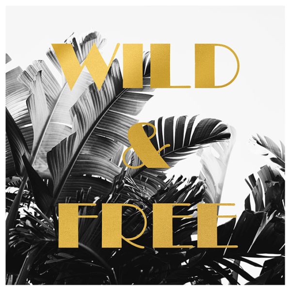 Wild and Free (Gold Palm) - Fine Art Photograph Sale