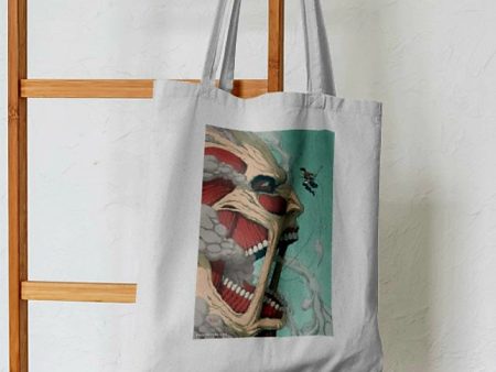 Attack on Titan Inspired Tote Bag Hot on Sale