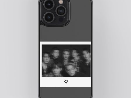 BTS Polaroid Glass Phone Case Cover For Discount