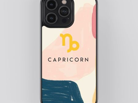 Capricorn Zodiac Sign Glass Phone Case Cover on Sale