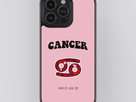 Cancer Zodiac Sign Glass Phone Case Cover Fashion