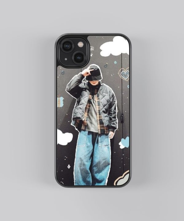 BTS Jungkook K-Pop Glass Phone Case Cover Hot on Sale