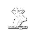 Shhh.....Happens-  3  vinyl Sticker Online Hot Sale