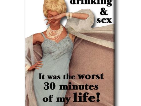 I gave up smoking, drinking&.....FRIDGE MAGNET Sale