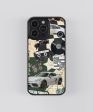 Porsche Vintage Glass Phone Case Cover Fashion