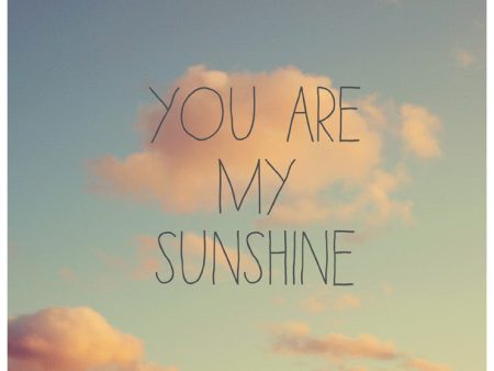 You Are My Sunshine #2 - Fine Art Photograph Hot on Sale