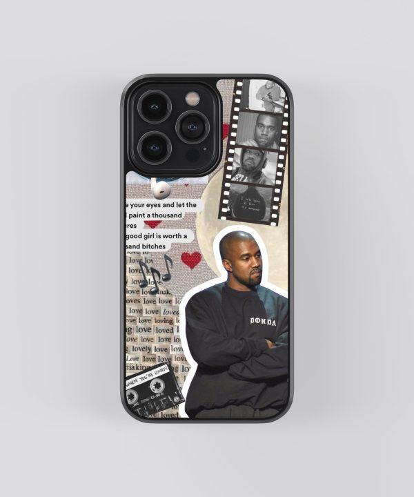 Kanye West Spotify Glass Phone Case Cover Hot on Sale