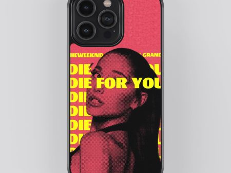 Die For You Ariana Grande Spotify Glass Phone Case Cover Fashion