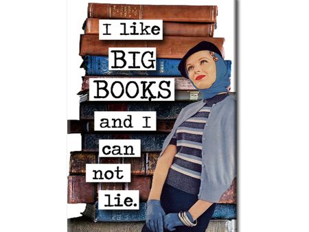 Big Books. Book themed FRIDGE MAGNET For Cheap