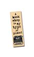 A book shop is my type of place!  Wood Bookmark Fashion