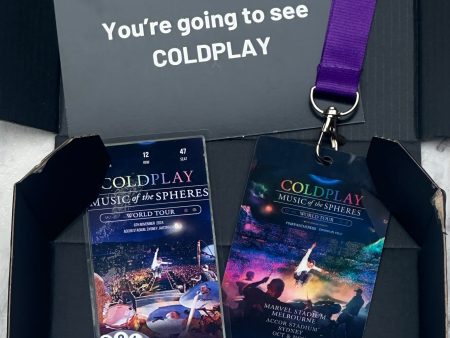 Coldplay 2024 Custom Gift Bundle Online Hot Sale