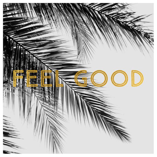 Feel Good (BW Palm) - Fine Art Photograph Hot on Sale