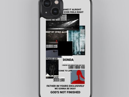 Kanye West Donda Spotify Glass Phone Case Cover Online Hot Sale