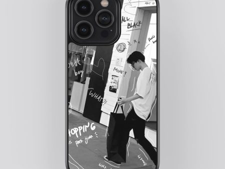 BTS Jimin Toronto K-Pop Glass Phone Case Cover For Cheap