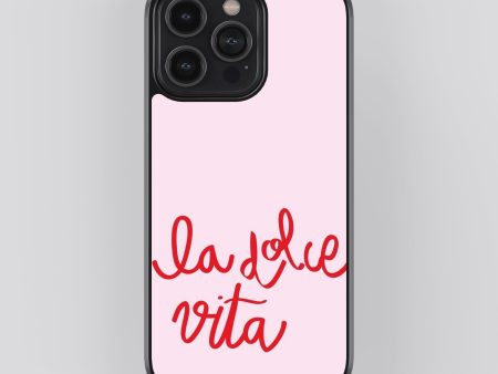 La Dolce Vita Y2K Glass Phone Case Cover Supply