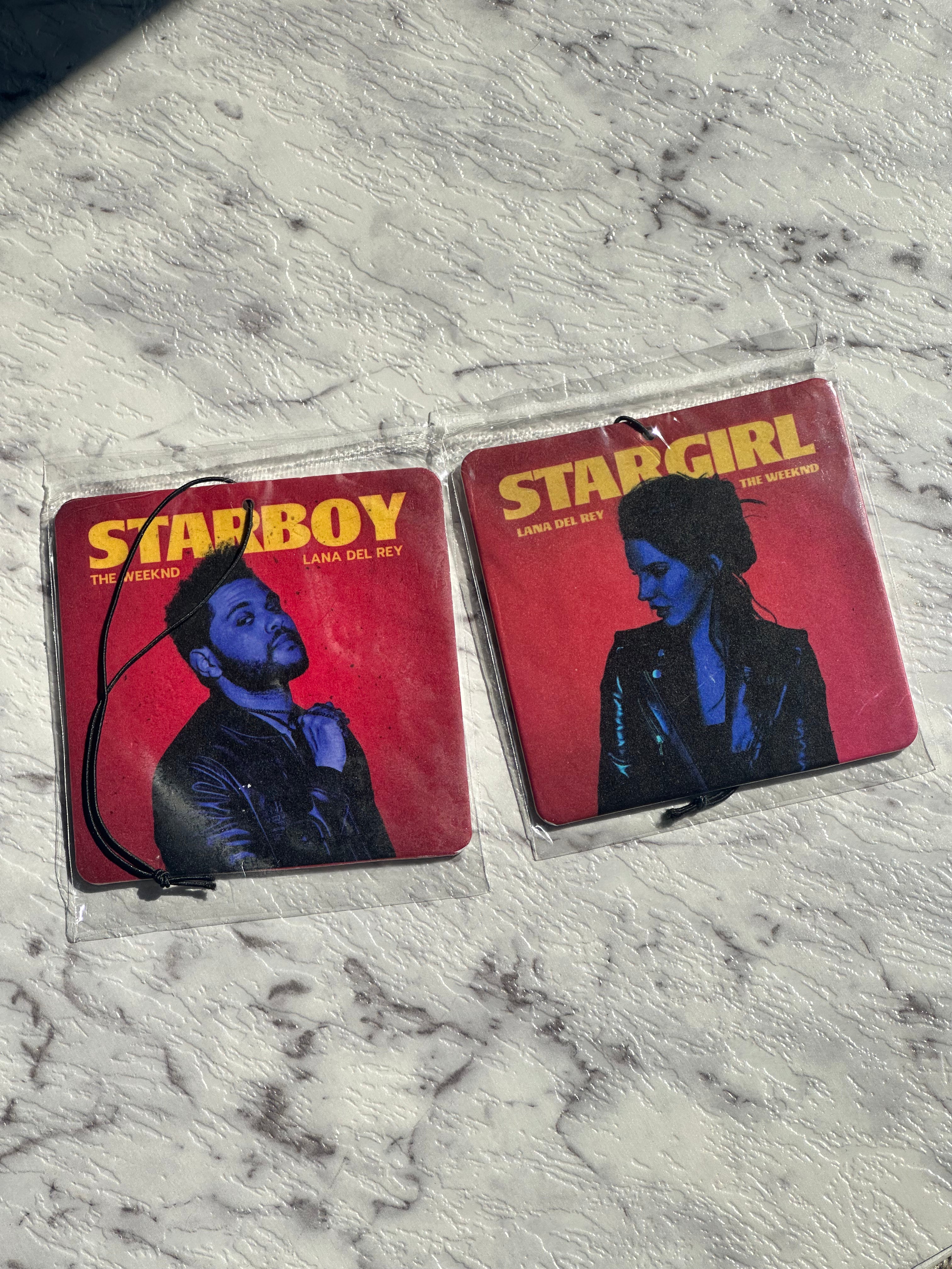 The Weeknd Starboy Air Freshener Online Hot Sale