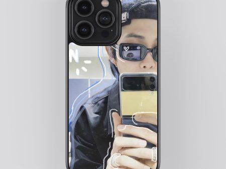 BTS Namjoon K-Pop Glass Phone Case Cover Discount