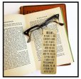 Hello! My name is your favorite book... - Wood Bookmark Online now