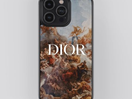 Dior Vintage Glass Phone Case Cover Supply