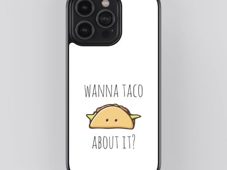 Taco Bout  It Glass Phone Case Cover on Sale