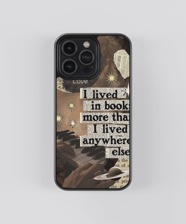 Book Fantasy Vintage Glass Phone Case Cover Hot on Sale