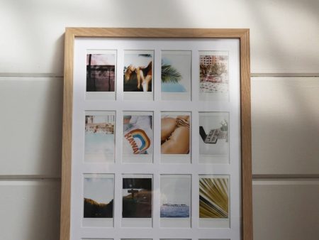 11  x 17    16 Window Instax Mini Photo Mat | Instax Frames Online