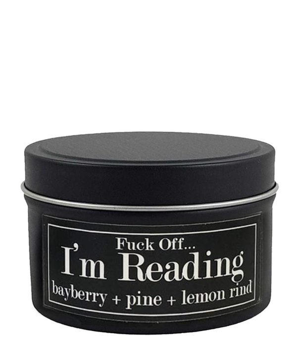 F off... I m reading 4oz Tin Soy Candle - Bayberry + Pine + Lemon Rinds Discount