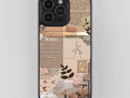 Aesthetic Affirmations Vintage Glass Phone Case Cover Online Sale