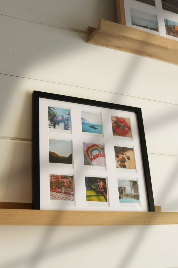 12  x 12    9 Window Instax Square Photo Mat | Instax Frames Supply