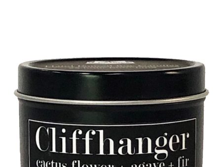 Cliffhanger 4oz Tin Soy Candle - Cactus Flower + Agave + Fir Online Sale