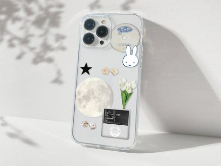 Bunny Vintage Aesthetic Silicone Clear Case Fashion