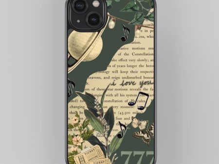 777 Vintage Glass Phone Case Cover Discount