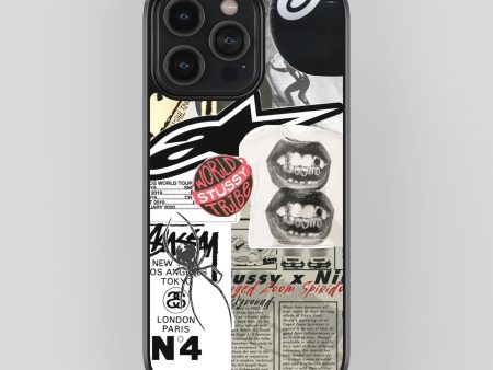 World Tribe Y2K Glass Phone Case Cover on Sale