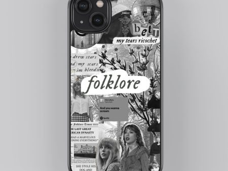 Taylor Swift Folklore Spotify Glass Phone Case Cover Online now