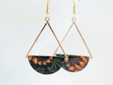 Secret Garden Dangle Earrings - gold Discount