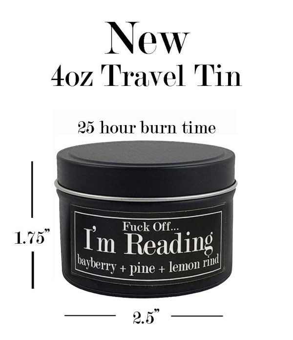 F off... I m reading 4oz Tin Soy Candle - Bayberry + Pine + Lemon Rinds Discount